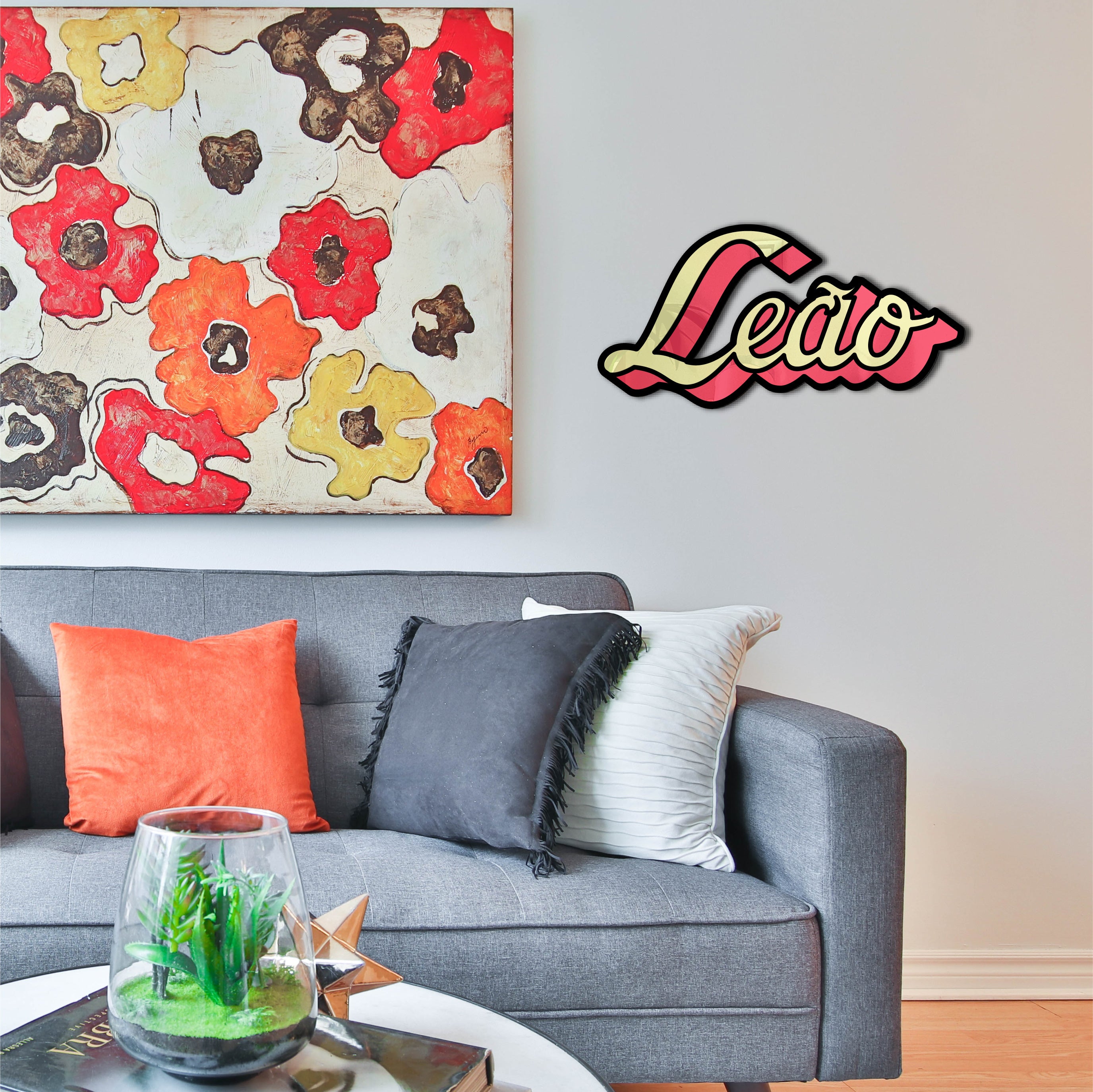 Leão - Lettering